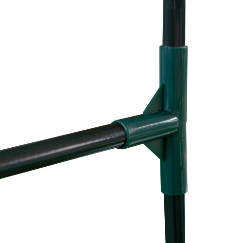 UGH-S32 L270 GREEN-GREEN Парник уличный, 270x90x90см, Металлическая труба в ПВХ, цвет зеленый, Тент из армированного полиэтилена 135г-м2, цвет сетки зеленый, TM ФитоЛето - фото 11