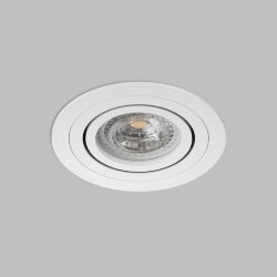 Встраиваемый светильник PRIME, GU5.3, до 15 Вт, LED, IP20, белый, алюминий, Denkirs DK-DH2020-WH