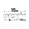 ULD-S1500-150-TBK BL-WH IP44 Гирлянда светодиодная с эффектом мерцания, 15м, Соединяемая, 150 светодиодов, Синий и белый свет, Провод черный - фото 8