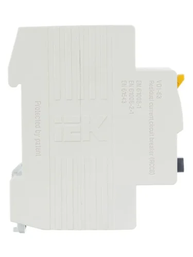 Выключатель дифференциального тока (УЗО) 2п 63А 100мА тип AC ВД1-63 KARAT IEK MDV10-2-063-100 - фото 5