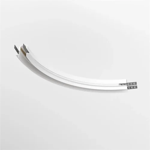 Коннектор радиусный R300 Exility встраиваемый под ГКЛ 12,5 мм, белый (Белый) - фото 4