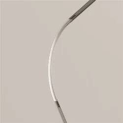 Коннектор радиусный R300 Exility встраиваемый под ГКЛ 12,5 мм, белый (Белый) TRA044-angle.12W