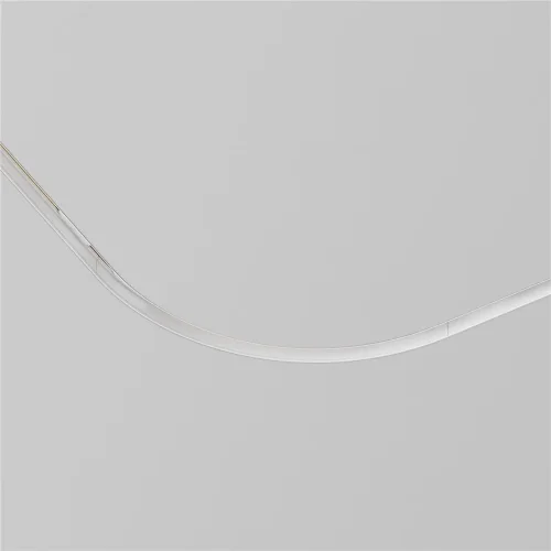 Коннектор радиусный R300 Exility встраиваемый под ГКЛ 12,5 мм, белый (Белый) TRA044-angle.12W - фото 5