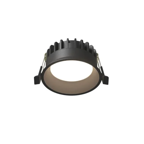 Встраиваемый светильник Okno 3000-4000-6000K 8Вт 100° IP 44 (Черный) - фото