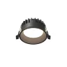 Встраиваемый светильник Okno 3000-4000-6000K 8Вт 100° IP 44 (Черный) - фото