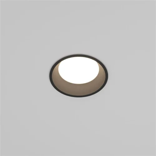 Встраиваемый светильник Okno 3000-4000-6000K 8Вт 100° IP 44 (Черный) - фото 3