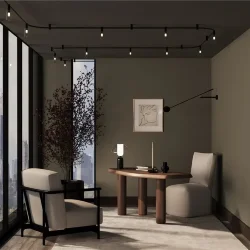 Трековый светильник Magnum 3000К 3Вт 90° (Черный)