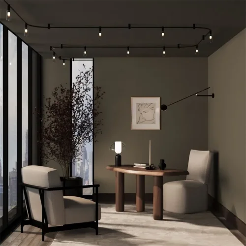 Трековый светильник Magnum 3000К 3Вт 90° (Черный) - фото 2