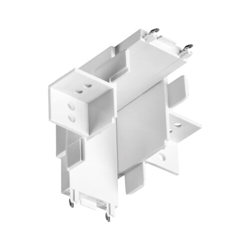 Соединитель Г-образный токопроводящий для шинопровода в ГКЛ (для арт.135198- 135200) «Novotech» 135283, серия: SMAL. Фото 1.