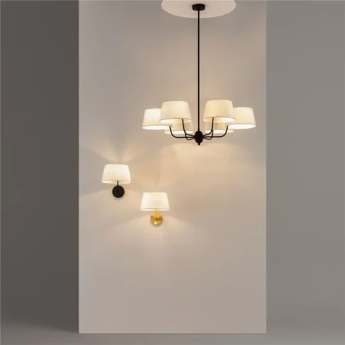 Настенный светильник (бра) Modesto E14x1 (Черный) - фото 9