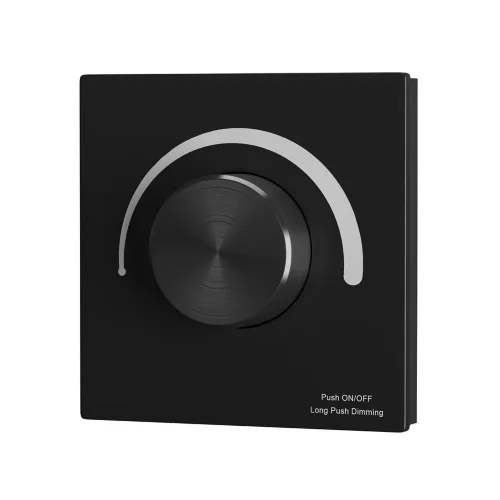 Роторная панель управления RF трехканальная 12-48В 576Вт (Черный) 711024 - фото