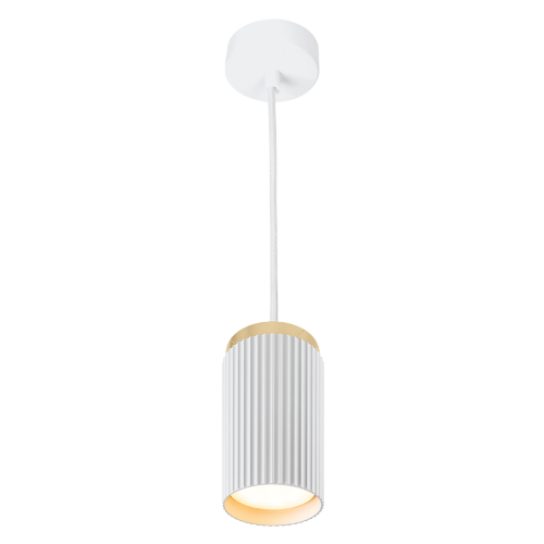 Светильник WOLTA WSL-GX53/P19WG-2 под лампу GX53 Белый / Золотой MUSE - фото 5.