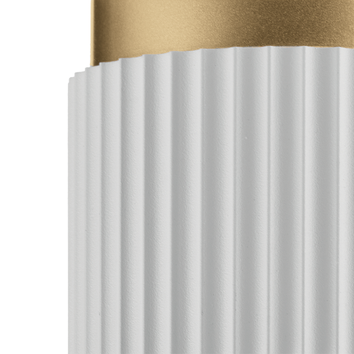 Светильник WOLTA WSL-GX53/P19WG-2 под лампу GX53 Белый / Золотой MUSE - фото 8.