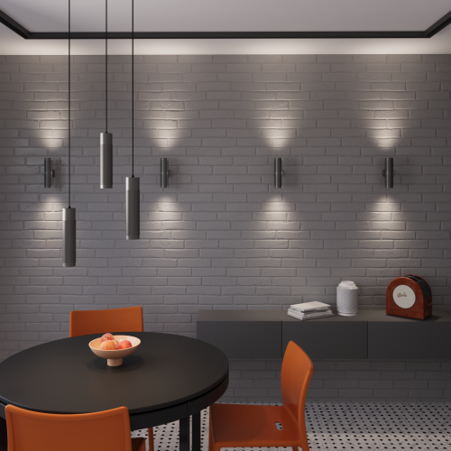 Светильник WOLTA WSL-GU10/P19G под лампу GU10 Графит LUXOR - фото 3.