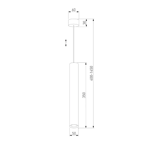 Подвесной светодиодный светильник 50248 LED - фото 6
