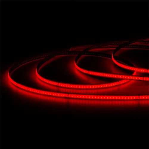 Светодиодная лента 220V, COB 240 chip/m, red, IP20, 10m, A304 - фото I