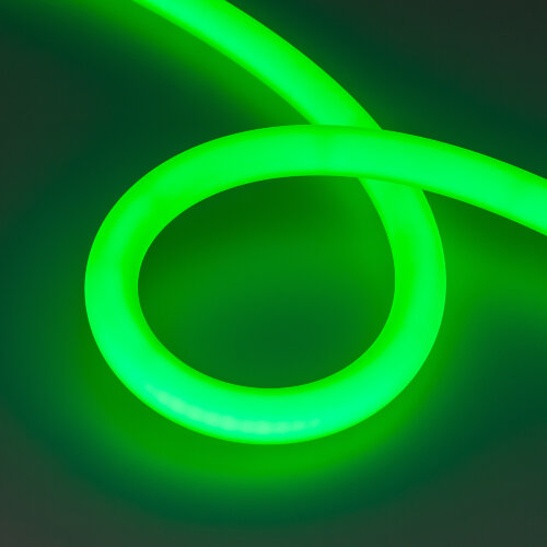 Светодиодная лента герметичная MOONLIGHT-BLACK-SIDE-G280-D25mm 24V RGB 360deg (14.4 W/m, IP65, 1m, wire х1) (Arlight, Вывод боковой, 3 года) 047199 - фото 5