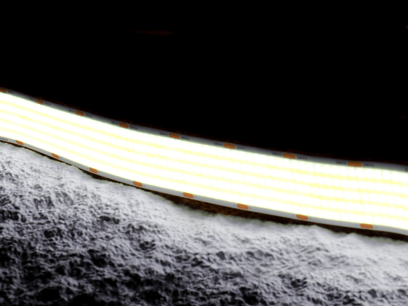 Холодный белый 24В IP20 40Вт/м 1600 LED/м SWG-COB1600-24-40-CW. Фото 2