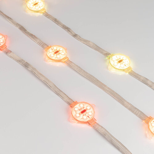 Модуль управляемый VISOR-DMX-5060-6-24V RGB 120deg (D40x12mm, 1.5W, IP68) (Arlight, Пластик, 3 года) - фото 4