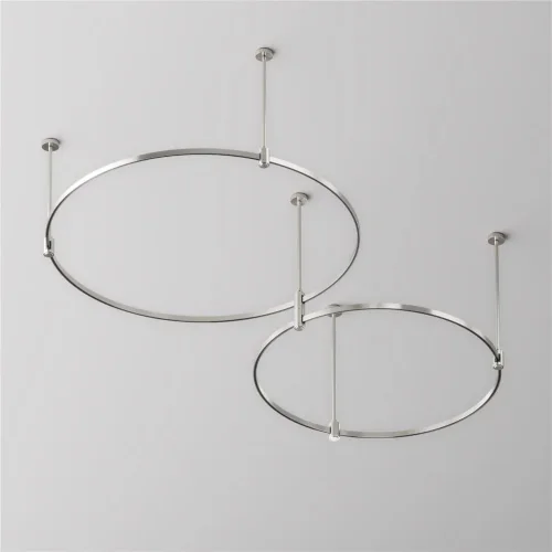 Шинопровод круглый 800 мм Flarity платина (Платина) - фото 3