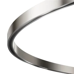 Шинопровод круглый 800 мм Flarity платина (Платина)