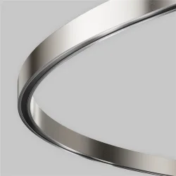 Шинопровод круглый 800 мм Flarity платина (Платина)