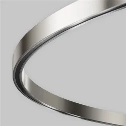 Шинопровод круглый 800 мм Flarity платина (Платина) TRX154-R-D800-PT