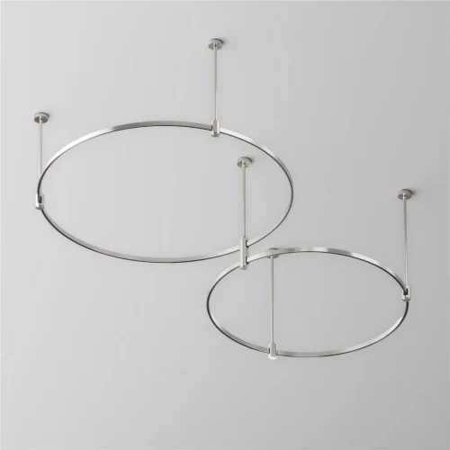 Шинопровод круглый 800 мм Flarity платина (Платина) TRX154-R-D800-PT - фото 6