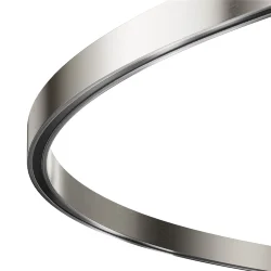 Шинопровод круглый 800 мм Flarity платина (Платина) TRX154-R-D800-PT