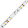 ULS-Q320 2835-60LED-m-8mm-IP20-DC12V-4.8W-m-5M-3000K Гибкая светодиодная лента на самоклеящейся основе, Катушка 5 м, в герметичной упаковке, Теплый белый свет3000K. - фото 1