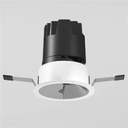 Точечный светодиодный светильник 10W 4000K белый/хром 25090/LED (064611)