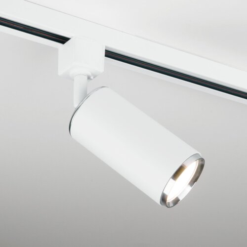 Basic System Трековый светильник GU10 Svit белый/хром - Фото 4