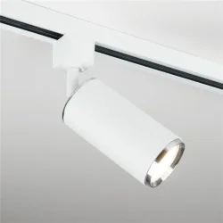 Трековый светильник для однофазного шинопровода Svit GU10 Белый/хром MRL 1013 (048165)
