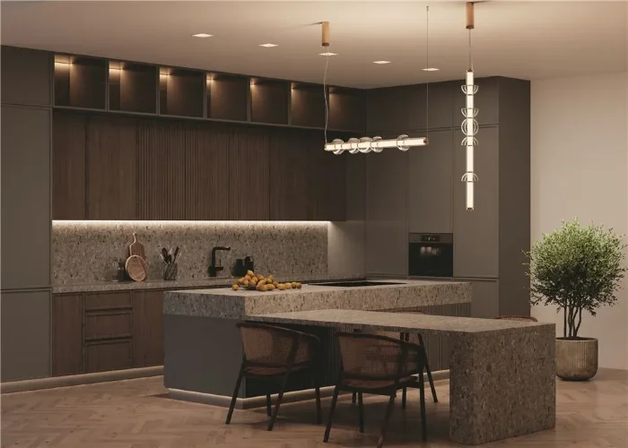 Подвесной светильник Cosmo 3000К 39Вт (Латунь) - фото 8