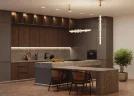 Подвесной светильник Космо / Cosmo 3000К 39Вт (Латунь) MOD210PL-L39BS3K - фото 3