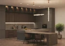 Подвесной светильник Космо / Cosmo 3000К 39Вт (Латунь) MOD210PL-L39BS3K - фото 10