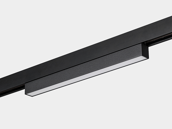 Светильник трековый линейный  , серия SY-LINK, Черный, 12Вт, IP20, Нейтральный белый (4000К) , SY-LINK-300-BL-12-NW. Фото 2