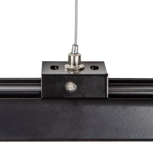 UFB-H41 BLACK 1 POLYBAG Набор для подвесного монтажа трехфазных шинопроводов, Цвет черный. - фото 5