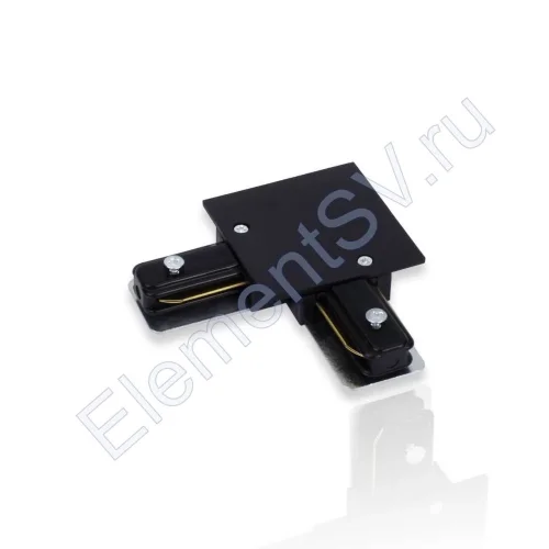 Соединитель угловой для встраиваемого трека 2L NX51 (черный) - фото.