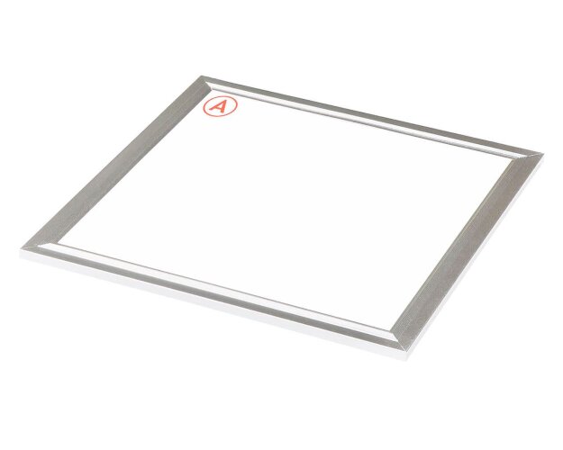 Светодиодная панель 295x295x10мм 24 Ватт с серой рамкой 6000К с Бап-1 - фото 4