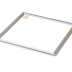 Светодиодная панель 295x295x10мм 24 Ватт с серой рамкой 6000К с Бап-1