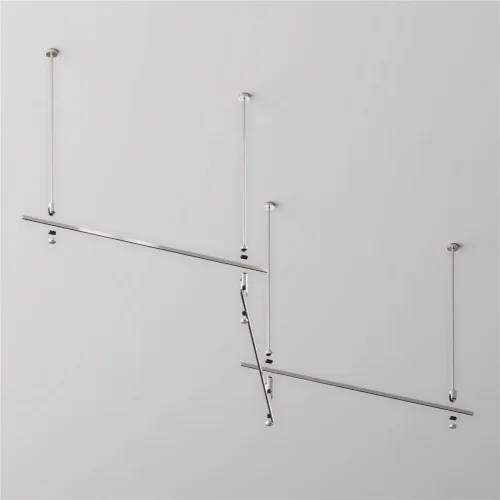 Шинопровод 1 м Flarity платина (Платина) - фото 4