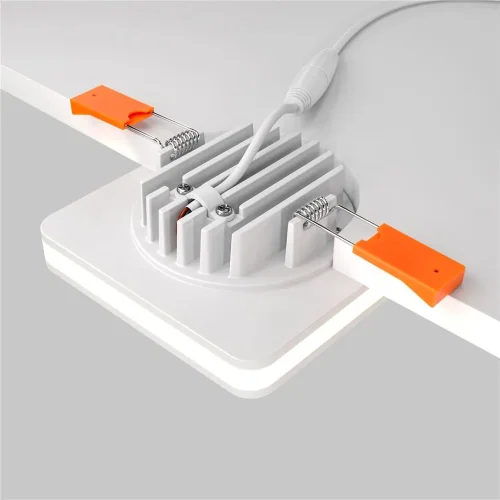 Встраиваемый светильник Phanton 3000K 1x12Вт 120° (Белый) - фото 4