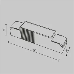 Источник питания DALI DT6 22-28Вт IP20 (Белый) PSL-DL40-S-550-700mA