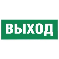 Этикетка самоклеящаяся 'Выход' SSA-101 INFO-SSA-111 ЭРА Б0048480