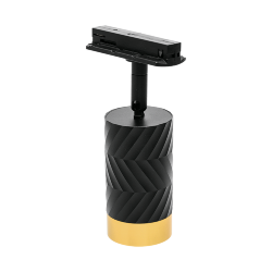 Трековый светильник WOLTA WTL-GU10/09BG под лампу GU10 Черный / Золотой LINEA