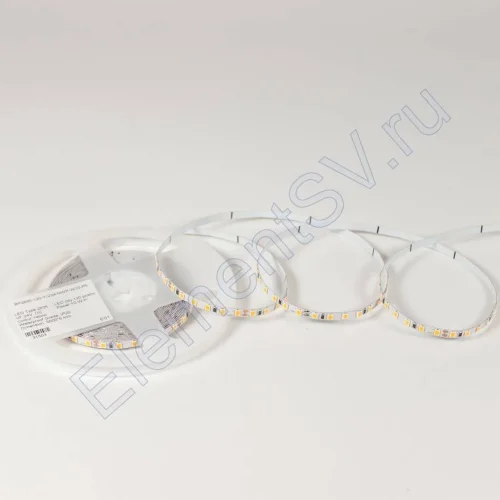 Светодиодная лента Standart Pro class, 2835, 120 led/m, 5mm, без скотча, yellow, 24V, IP20, SL7 - фото 2.