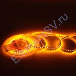 Светодиодная лента Standart Pro class, 2835, 120 led/m, 5mm, без скотча, yellow, 24V, IP20, SL7