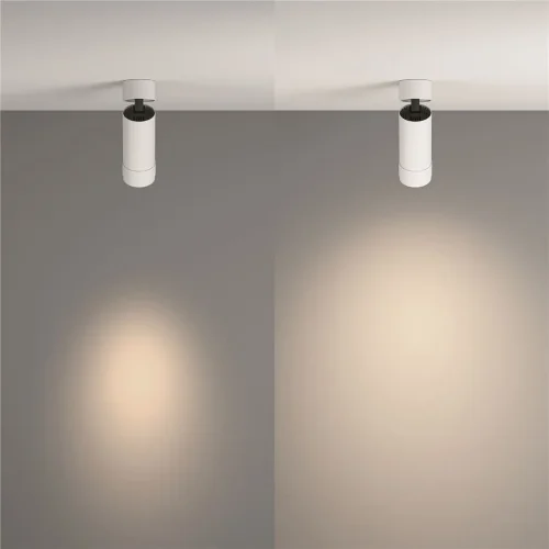Потолочный светильник Focus Zoom 4000K 1x12W 15°-50° (Белый) - фото 3