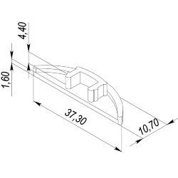 Заглушка для LC-LPP-0636 без отверстия